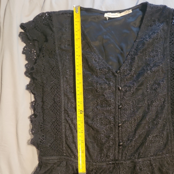 Black Lace Romper - Picture 6 of 8